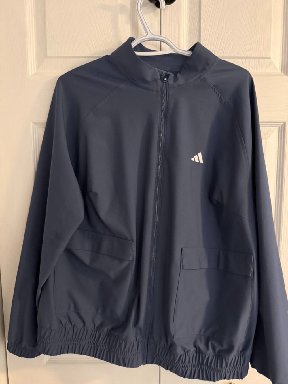 *Adidas Navy Blue Activewear Top - Size 1X